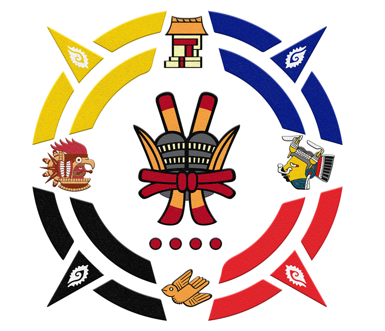 Cuatro elementos del Temazcal